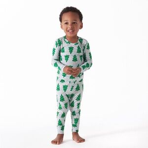 Gerber Kids 5T Green Tree Print Pajama Set